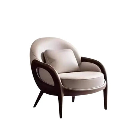 Armrest Big Living Room Chairs Modern Nordic Bedroom
