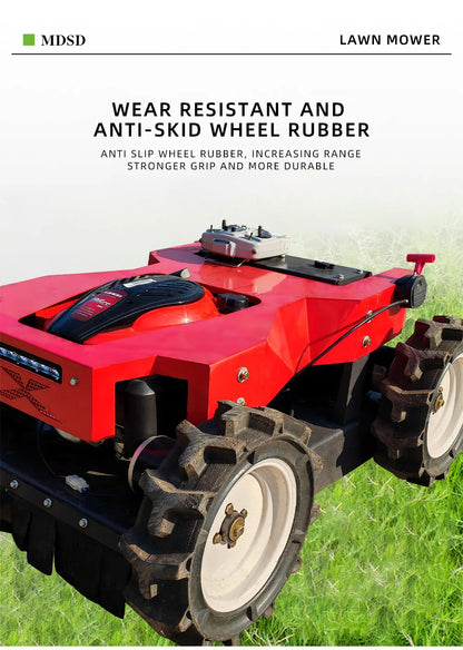 All Terrain Crawler Grass Cutter Remote Control 4-Stroke