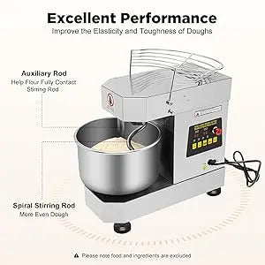 750W Rotating Food Mixer Machine for Making Bread