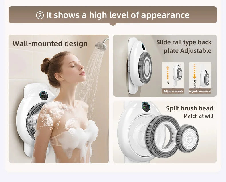 Intelligent Automatic Wall-Mounted Bathing