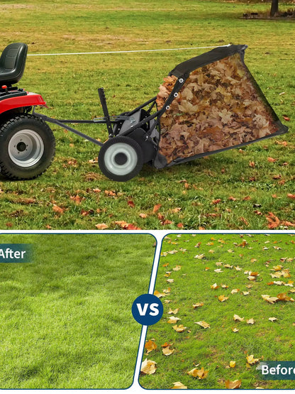 Large-Path Tow-Behind Lawn Sweeper – 42-52 Inch