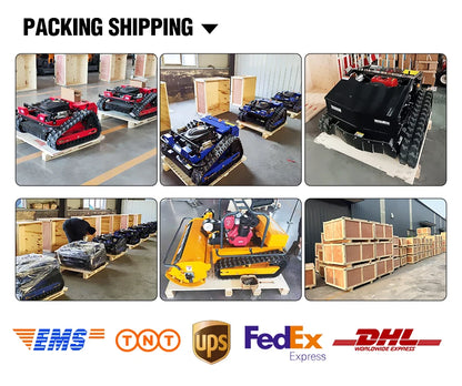 Customized swing blade lawn mower equipped with display