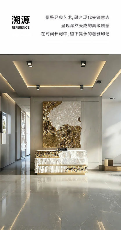 Nordic Luxury Living Room Cabinets Hallway Vanity