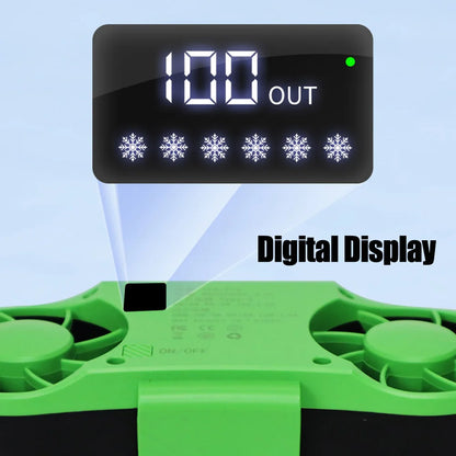 Rechargeable Waist Clip Fan 30000mAh 7 Speed