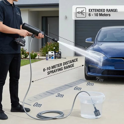 Cordless High Pressure Car Wash Gun Portable