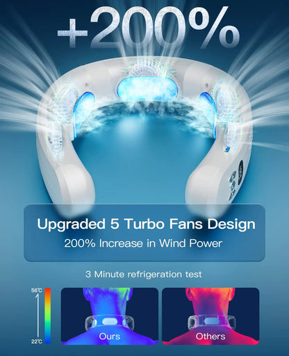 2026 New Wearable Air Conditioner USB Rechargeable