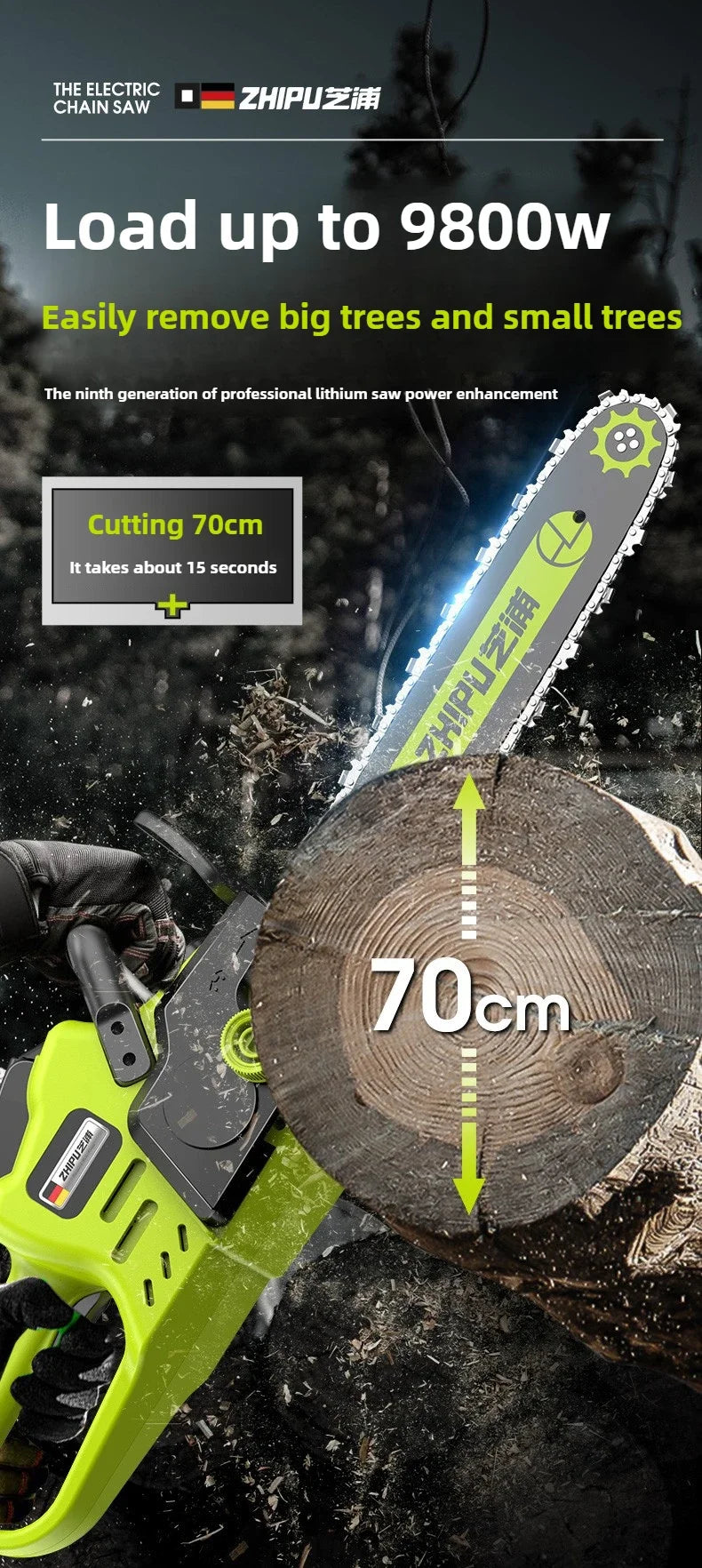 Chainsaw Household Small Handheld Saw Firewood