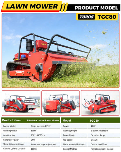 Landscaping Garden Reel Customized Lawn Mower