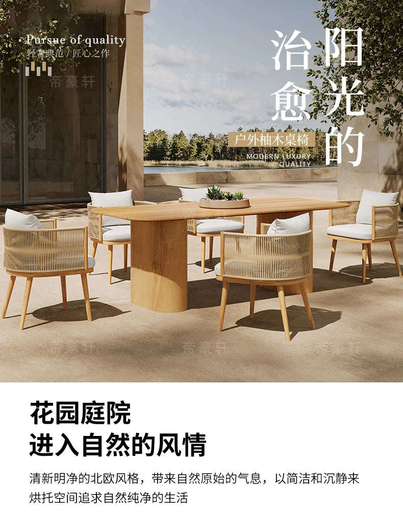 Designer Soild Wood Garden Sets Veranda Quality