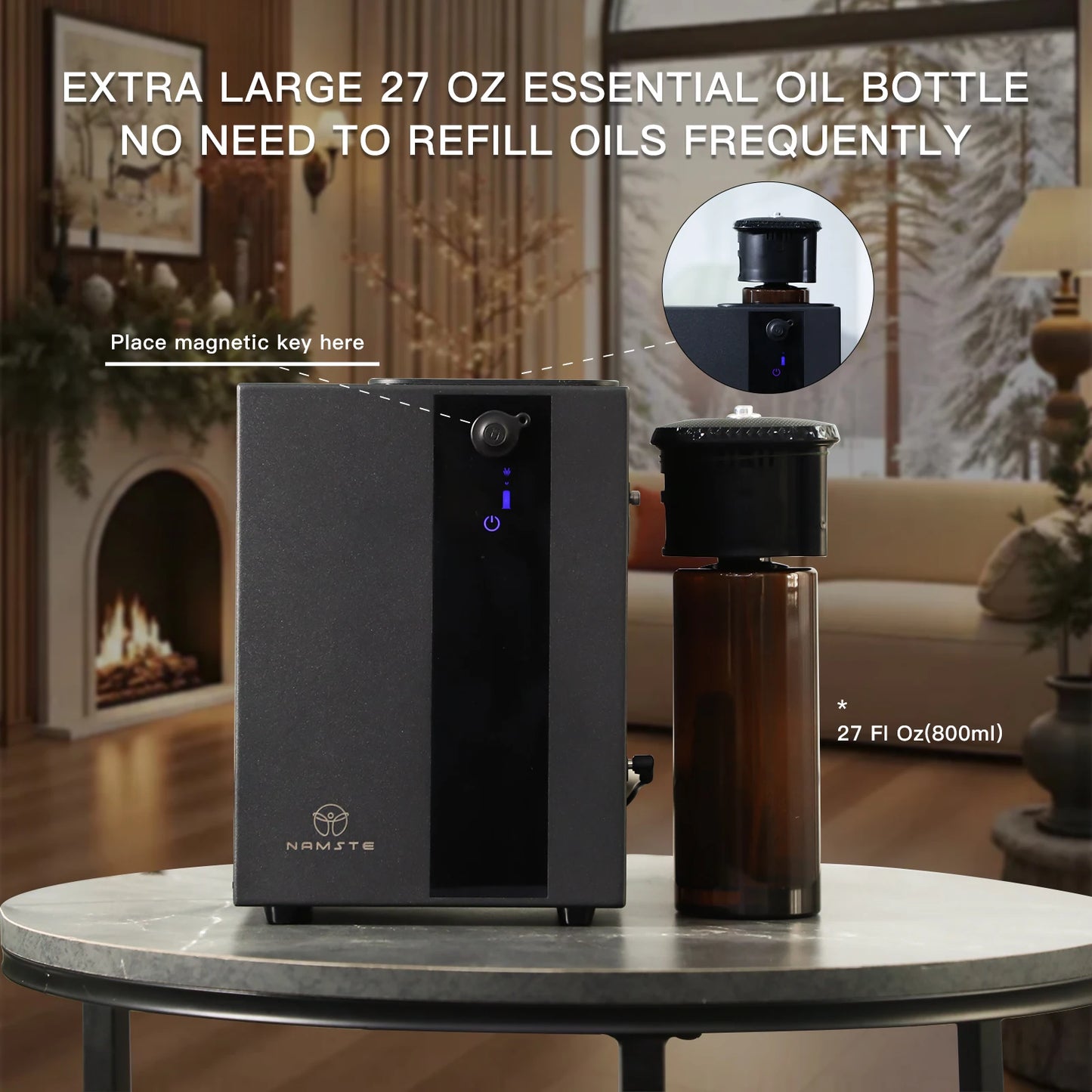 NAMSTE HVAC Essential Oil Aroma Diffuser Bluetooth