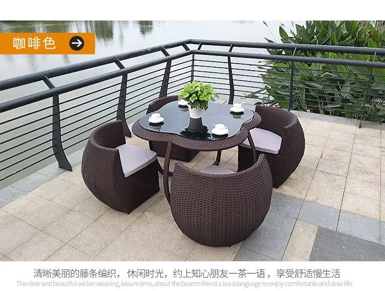 Mobile Side Garden Furniture Sets Chairs Conference