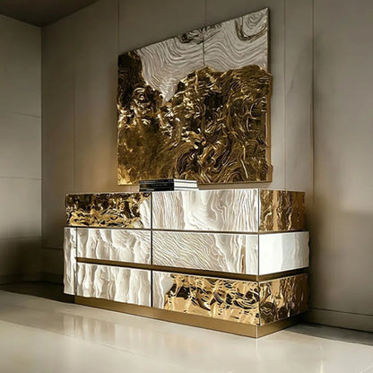 Nordic Luxury Living Room Cabinets Hallway Vanity